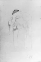 Homme et femme, étude pour 